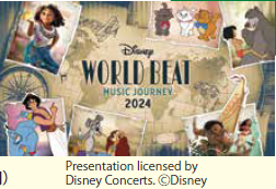 ディズニー・ワールド・ビート 2024
Music Journey～世界の旅へ！