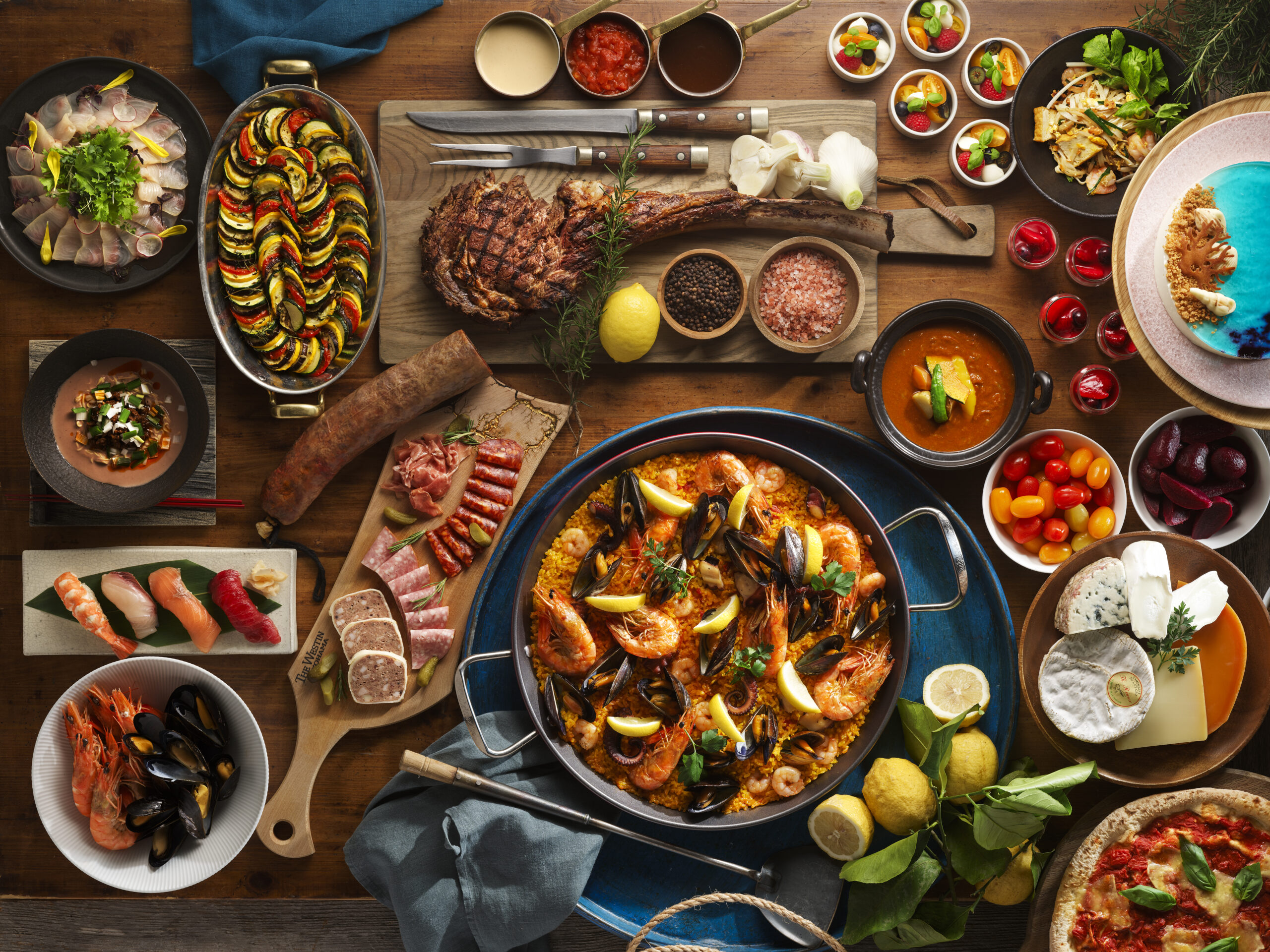 <p>ウェスティンホテル横浜 C「パシフィック・テーブル」平日ランチビュッフェ</p>